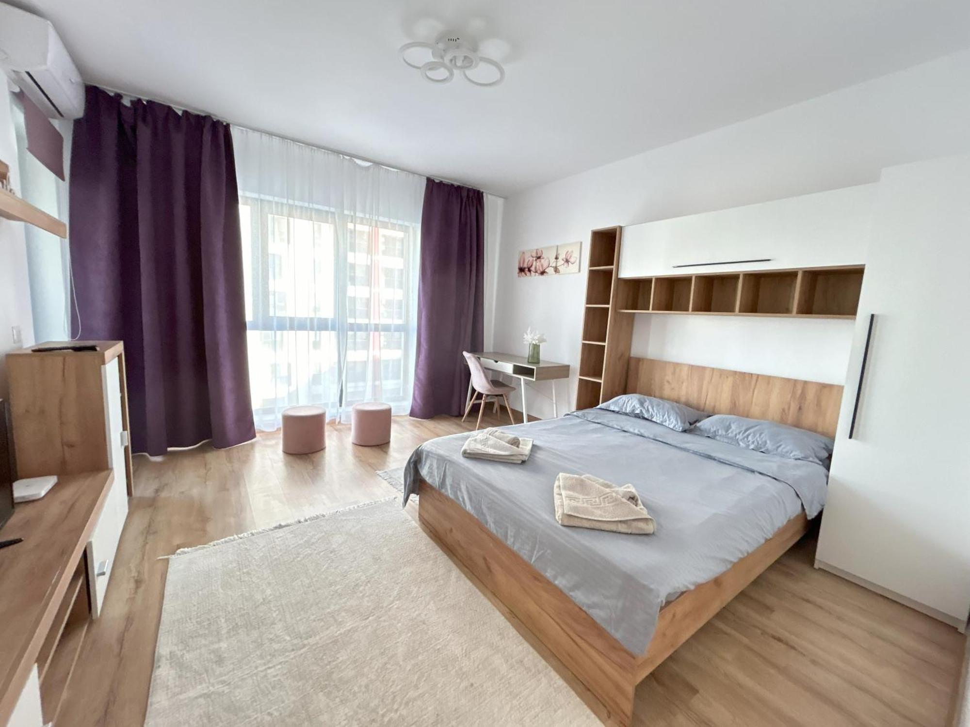 Urban Retreat With Balcony At Exigent Plaza - 06 Apartment Bucharest Luaran gambar